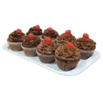 Cupcake de Chocolate com Cereja