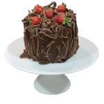 Torta de Chocolate com Filhetes & Morango