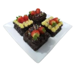 Tortinhas de Chocolate com Morango