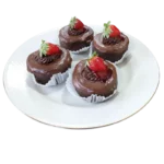 Tortinhas de Chocolate & Morango