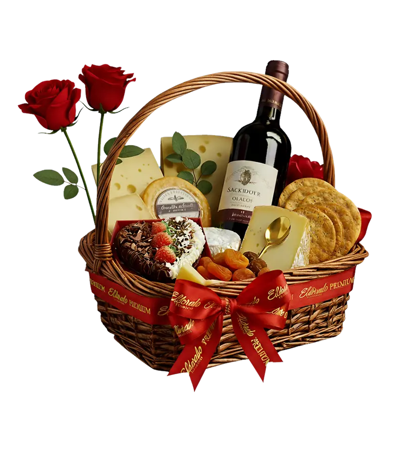 cesta-romantica-namorados-eldoradopremium Cesta Romântica para Casais Apaixonados - Imagem 1