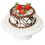 Torta Branca Com Morangos