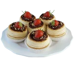 Tortelete de Doce de Leite com Chocolate e Morango